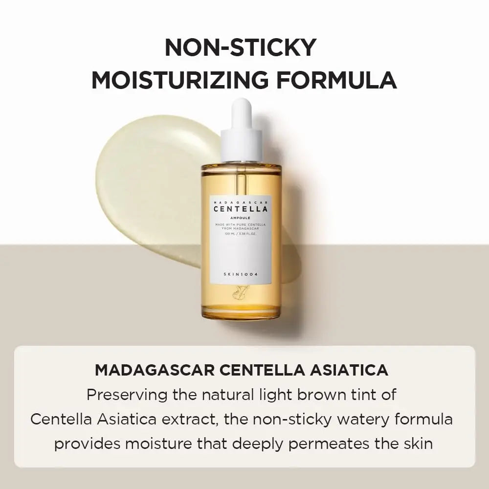 Skin Madagascar Centella – Huile démaquillante visage légère